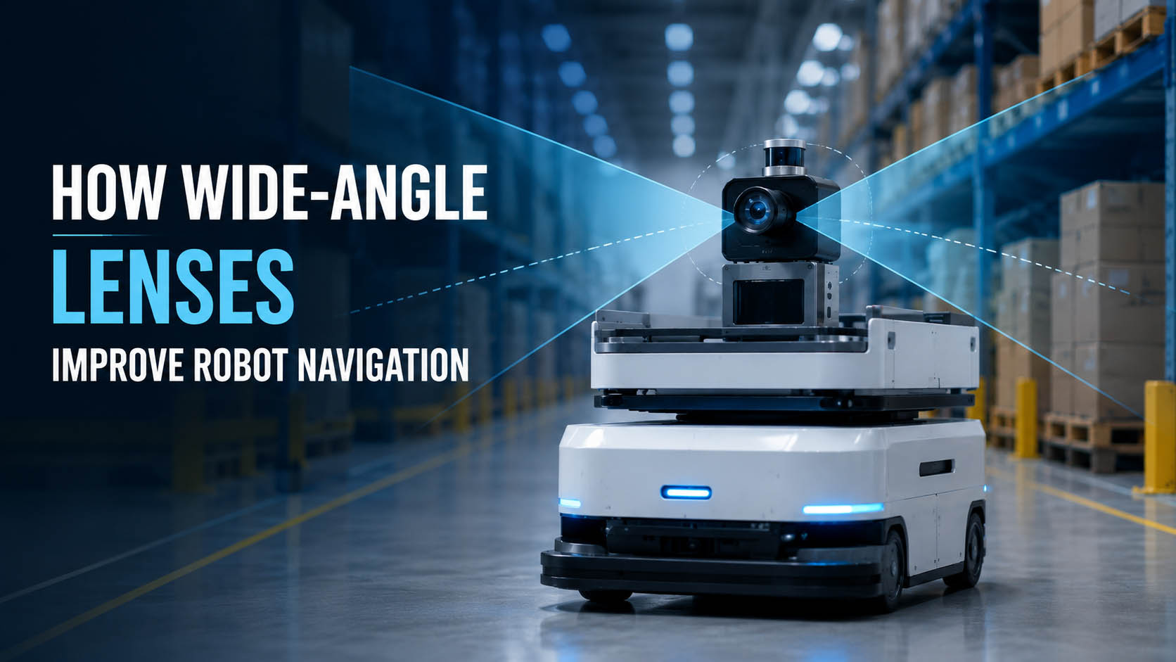 How Wide-Angle Lenses Improve Robot Navigation